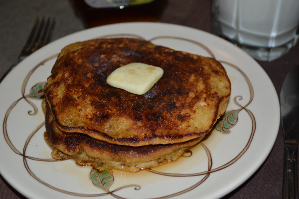 Grain and Nut Pancakes